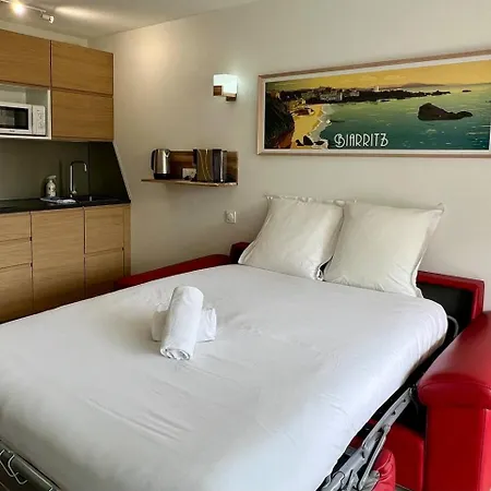 Daire 25m2 Grande Plage, Hypercentre, Balcon Biarritz